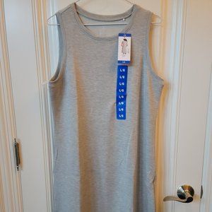 Gaiam Grey Stretch Dress Size L